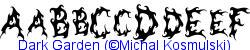 Dark Garden (�Michal Kosmulski)   27K (2002-12-27)