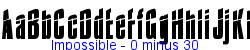 Impossible - 0 minus 30  162K (2002-12-27)