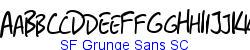 SF Grunge Sans SC  263K